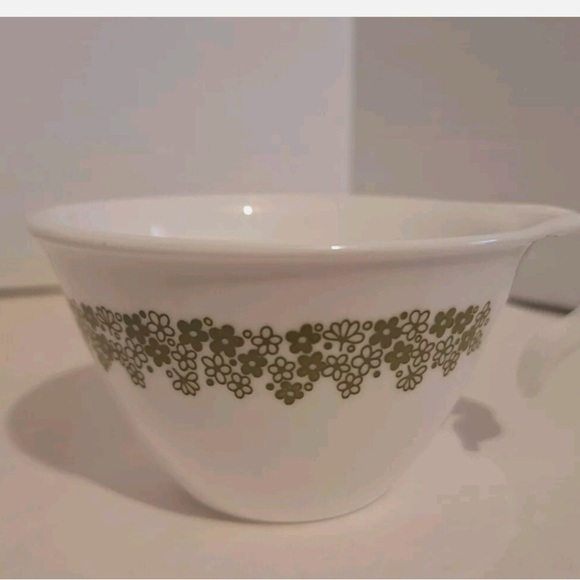 4 Vintage Corelle Spring Blossom Crazy Daisy cups - Picture 4 of 5